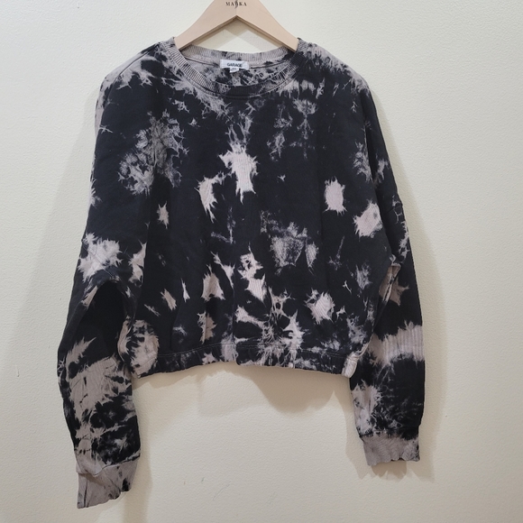 Garage stassie cropped tie dye sweater - Picture 3 of 8